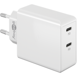 Goobay | 61758 | Dual USB-C PD Fast Charger (36 W)