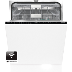 Built-in | Dishwasher | GV693C60UVAD | Width 59.8 cm | Number of place settings 16 | Number of programs 7 | Energy efficiency class C | Display | AquaStop function | Integrated automatic dosing system