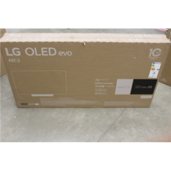 LG | OLED48C31LA | 48" (121 cm) | Smart TV | WebOS 23 | 4K UHD OLED | DAMAGED PACKAGING | OLED48C31LASO