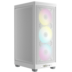 Corsair | RGB AIRFLOW PC Case | 2000D | White | Mini-ITX | Power supply included No | SFX | CC-9011247-WW