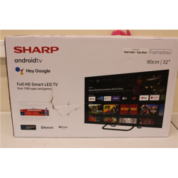 Sharp | 32FH8E | 32" (81cm) | Smart TV | Android 11 | FHD | Black | DAMAGED PACKAGING | 32FH8ESO