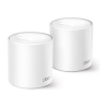 AX1500 Whole Home Mesh Wi-Fi 6 System | Deco X10 (2-pack) | 802.11ax | 10/100/1000 Mbit/s | Ethernet LAN (RJ-45) ports 1 | Mesh Support Yes | MU-MiMO Yes | No mobile broadband | Antenna type Internal
