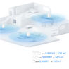 AX1500 Whole Home Mesh Wi-Fi 6 System | Deco X10 (1-pack) | 802.11ax | 1201 Mbit/s | Ethernet LAN (RJ-45) ports 1 | Mesh Support Yes | MU-MiMO Yes | No mobile broadband | Antenna type Internal