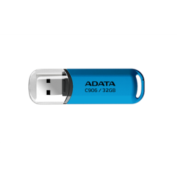 ADATA | USB Flash Drive | C906 | 32 GB | USB 2.0 | Blue | AC906-32G-RWB