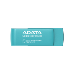 ADATA | USB Flash Drive | UC310 ECO | 256 GB | USB 3.2 Gen1 | Green | UC310E-256G-RGN