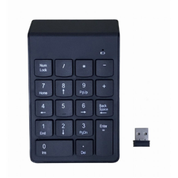 Gembird | Numeric keypad | KPD-W-02 | Numeric keypad | Wireless | N/A | Black