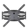 Gembird | Wall mount | WM-60ST-01 | Tilt, swivel, rotate | 32-60 " | Maximum weight (capacity) 36.4 kg | Black