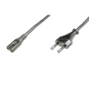 Digitus | Power Cord, Euro - C7 M/F, H03VVH2-F 0.75qmm | AK-440104-018-S