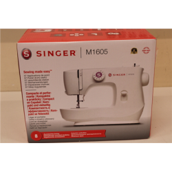 SALE OUT. Singer | M1605 | Sewing Machine | Number of stitches 6 | Number of buttonholes 1 | White | DAMAGED PACKAGING | M1605SO