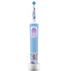 Oral-B | Vitality PRO Kids Frozen | Electric Toothbrush | Rechargeable | For kids | Number of brush heads included 1 | Number of teeth brushing modes 2 | Blue | VitalityPRO Frozen