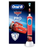 Oral-B | Vitality PRO Kids Cars | Electric Toothbrush | Rechargeable | For kids | Number of brush heads included 1 | Number of teeth brushing modes 2 | Red