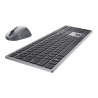 Dell Premier Multi-Device Keyboard and Mouse | KM7321W | Keyboard and Mouse Set | Wireless | Ukrainian | Titanium Gray | 2.4 GHz, Bluetooth 5.0
