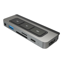 Hyper | HyperDrive Media 6-in-1 USB-C Hub for iPad Pro/Air | HDMI ports quantity 1 | HD449