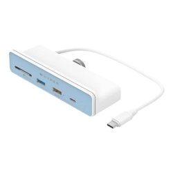 Hyper | HyperDrive USB-C 6-in-1 Form-fit Hub with 4K HDMI for iMac 24" | HDMI ports quantity 1 | HD34A8