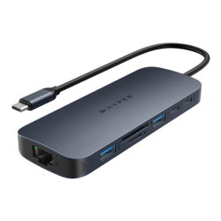 Hyper | HyperDrive EcoSmart Gen.2 Universal USB-C 10-in-1 Hub with 140 W PD3.1 Power Pass-thru | Ethernet LAN (RJ-45) ports 1 | HDMI ports quantity 1 | HD4005GL