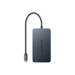 Hyper | HyperDrive Dual HDMI 10-in1 Travel Dock for M1 MacBook | Ethernet LAN (RJ-45) ports 1 | HDMI ports quantity 2 | HDM1HBUGL