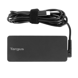 Targus | 65 W USB-C PD Charger - For Laptops or Power Pass-Thru Docks | APA107EU