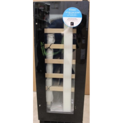 SALE OUT.  | Candy Wine Cooler | CCVB 30/1 | Energy efficiency class F | Built-in | Bottles capacity 20 | Black | DAMAGED PACKAGING, DENTS ON TOP AND BOTTOM | CCVB 30/1SO