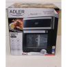 SALE OUT. Adler AD 6309 Airfryer Oven, Capacity 13L, 8 programs, Black | AD 6309 | Airfryer Oven | Power 1700 W | Capacity 13 L | Stainless steel/Black | DAMAGED PACKAGING, SCRATCHES ON TOP AND SIDE