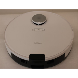 SALE OUT. Midea M9 Robot Vacuum Cleaner, White | M9 | Robot Vacuum Cleaner | Wet&Dry | Operating time (max) 180 min | Lithium Ion | 5200 mAh | Dust capacity 0.25 L | 4000 Pa | White | UNPACKED, USED, DIRTY, SMOLL  SCRATCHED  ROBOT ON  FRONT, MISSING MANUAL | M9 WhiteSO