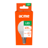 ACME LED Mini Globe 6W3000K20h470lmE14E, 3pcs Acme