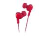 JVC HA-FX5 in ear headphones Red