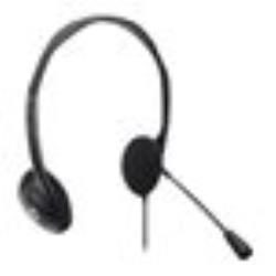 Ausinės MANHATTAN Stereo USB Headset Lightweight On-ear Design Wired USB-A Plug Adjustable Microphone Black | 179850 | Akcija "Cyber Week išpardavimas"