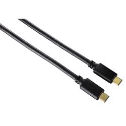 HAMA USB 2.0 Type C Cable gold-plated | 00135719