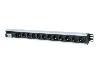 INTELLINET 48.3cm 19i Vertical PDU 12-way with single air switch 3 m power cord Vertical mounting 2.5 mm thickness 1.5 U
