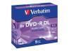 VERBATIM 5x DVD+R 8,5GB 8x DL