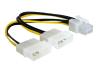 DELOCK powercable for PCI Exp. card 15cm