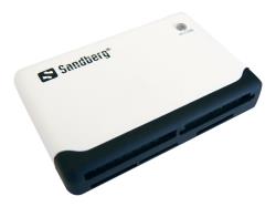 SANDBERG Multi Card Reader USB 2.0 SD XD MS CF MMC T-Flash Micro SD M2 | 133-46