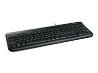 MS Wired Keyboard 600 USB black (US)