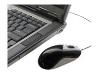 TARGUS Cord-Storing Mouse USB - Black/Gr