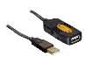 DELOCK Cable USB 2.0 Extension active 5m