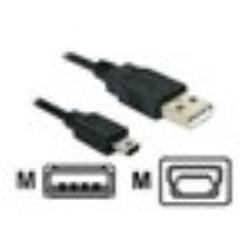 DELOCK Cable USB 2.0 mini B Standard 5-pin 0,7m | 82396