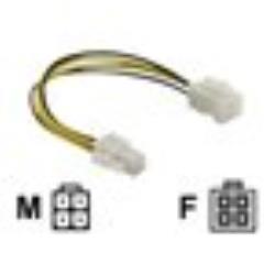 DELOCK Power cable P4 male/female | 82428