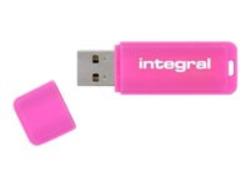 INTEGRAL 32GB USB Drive NEON pink | INFD32GBNEONPK