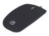 MANHATTAN Silhouette Optical Mouse USB Three Buttons with Scroll Wheel 1000 dpi black ultra sleek lightweight comfortable grip
