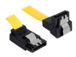 DELOCK Cable SATA 6Gb/s 50cm up/straight metal | 82821