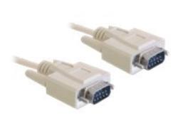 DELOCK Cable Serial SUB-D 9 1m St/St | 82980