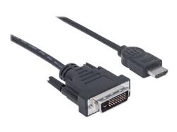 MANHATTAN HDMI / DVI Cable 1.8m | 372503