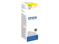 EPSON T6734 YELLOW INK BOTTLE 70ML | C13T67344A