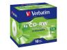 VERBATIM 10x CD-RW 700MB 12x JC
