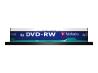 VERBATIM DVD-RW 120min 4.7GB 4x10 pack