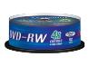 VERBATIM DVD-RW 120min 4.7GB 4x25 pack