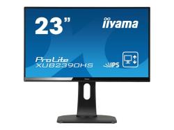 IIYAMA ProLite XUB2390HS-B1 58,4cm 23inch LED IPS 1920x1080 VGA DVI HDMI 250cd/m² speaker height adjustable Pivot black