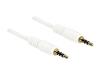 DELOCK Cable Stereo 3.5 mm 4 pin plug > plug 1 m