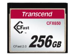 TRANSCEND CFX650 CFast 2.0 256GB | TS256GCFX650