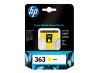 HP 363 yellow ink cartridge